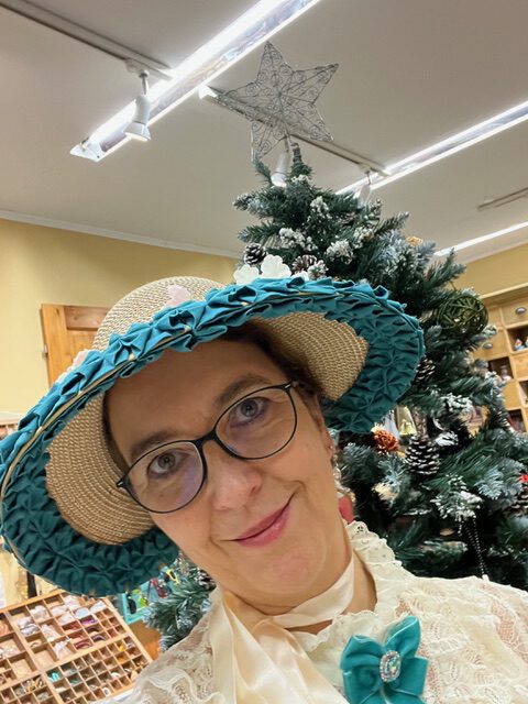 Elisa Jakob im Cafe in Leck -Selfi